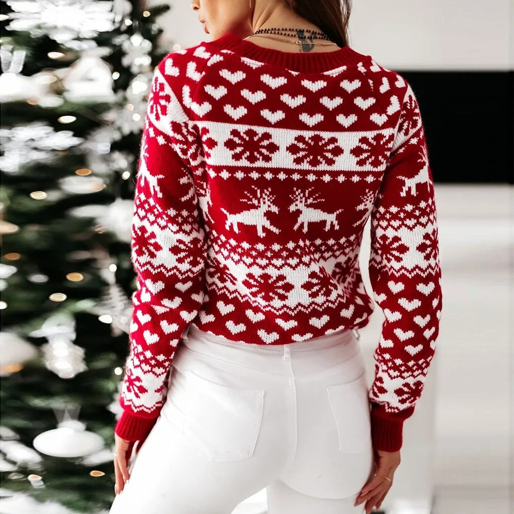 Alvira | Women's Fitted Christmas Jumper