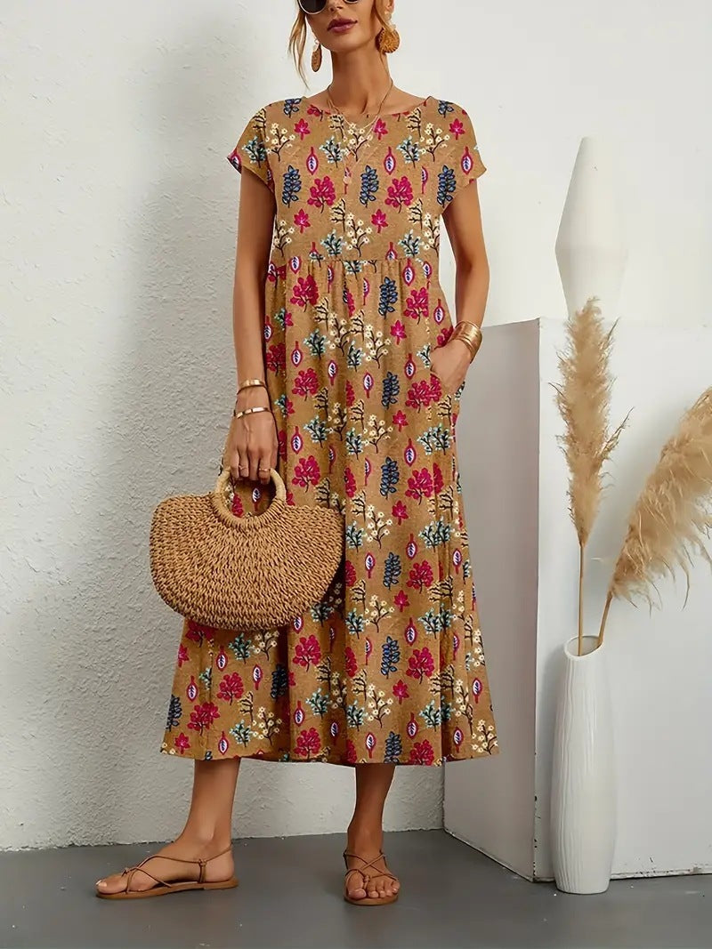 Joanne | Timeless Floral Dress for Any Occasion