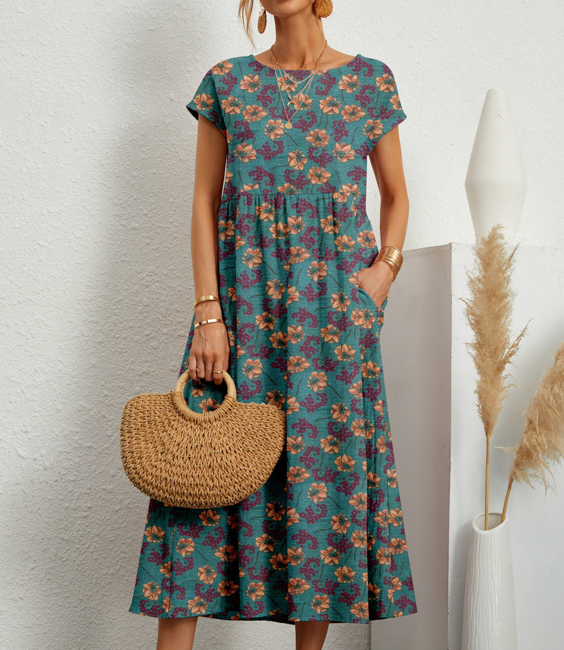 Joanne | Timeless Floral Dress for Any Occasion