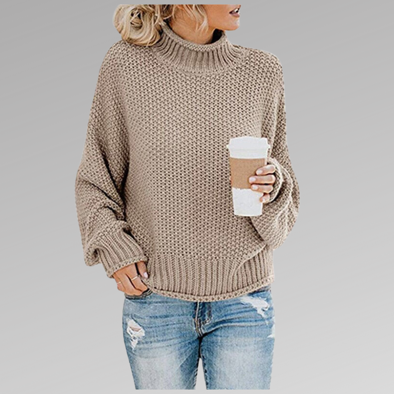 Almeda | Women's Oversized Turtleneck Sweater