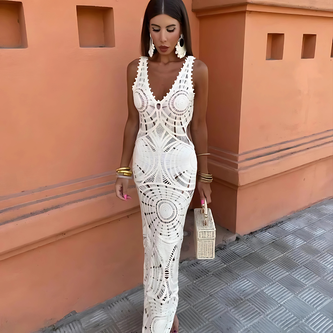 Katya | Elegant Flowing Maxi Dress for Every Occasion