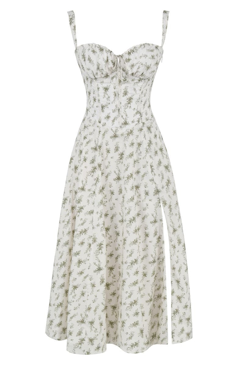 Marina | Spring Floral Print Party Dress