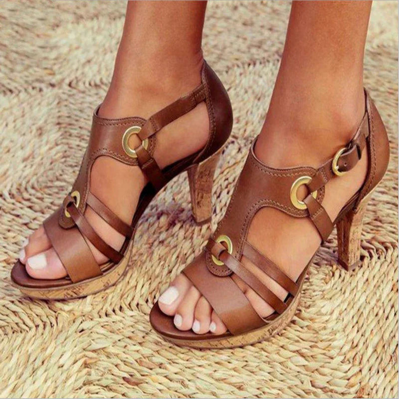 Lucianna | Chic Strap Heels