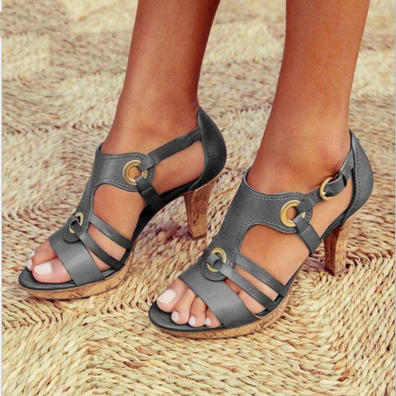 Lucianna | Chic Strap Heels