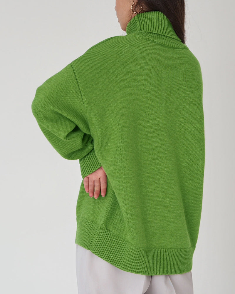 Alyxandria | Women's Oversized Roll Neck Jumper