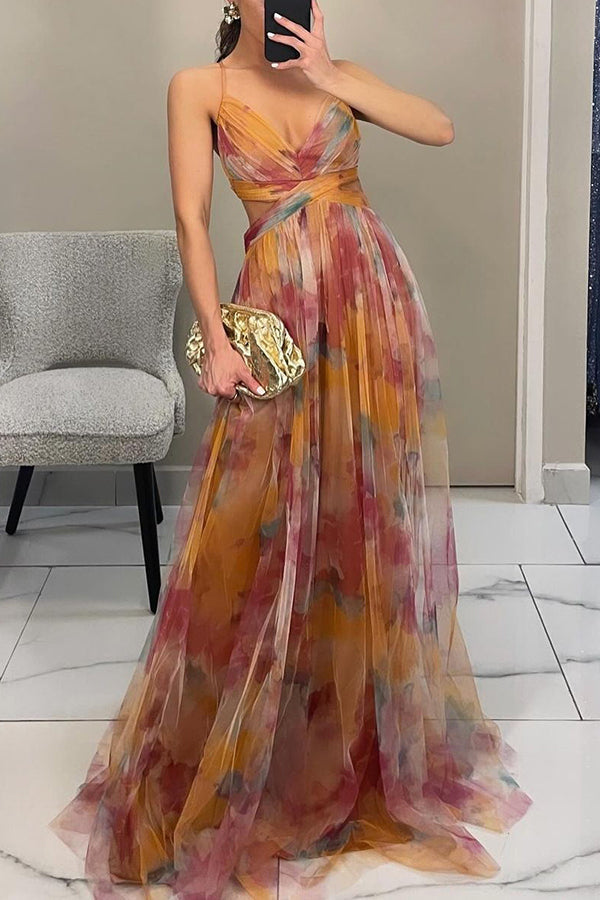 Poppy | Floral Maxi Dress for Effortless Elegance