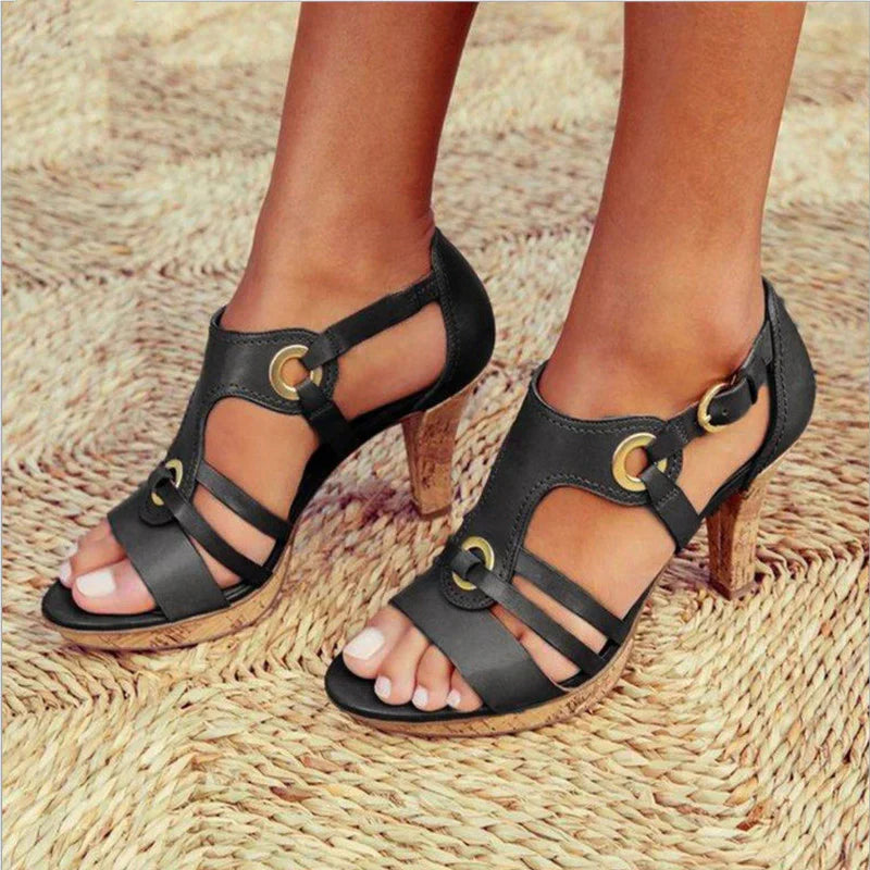 Lucianna | Chic Strap Heels