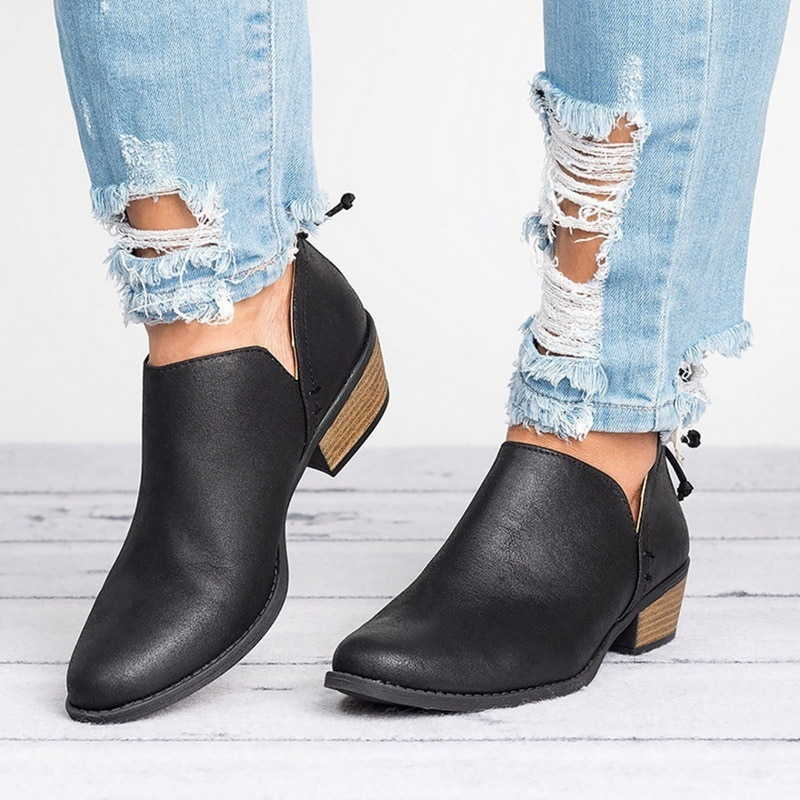 Jonquil | Retro-Inspired Ankle Boots with Contemporary Comfort
