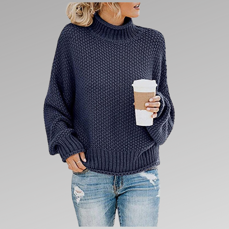 Almeda | Women's Oversized Turtleneck Sweater