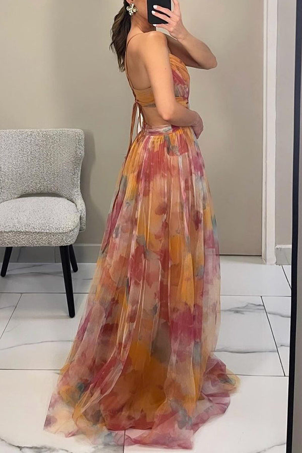 Poppy | Floral Maxi Dress for Effortless Elegance