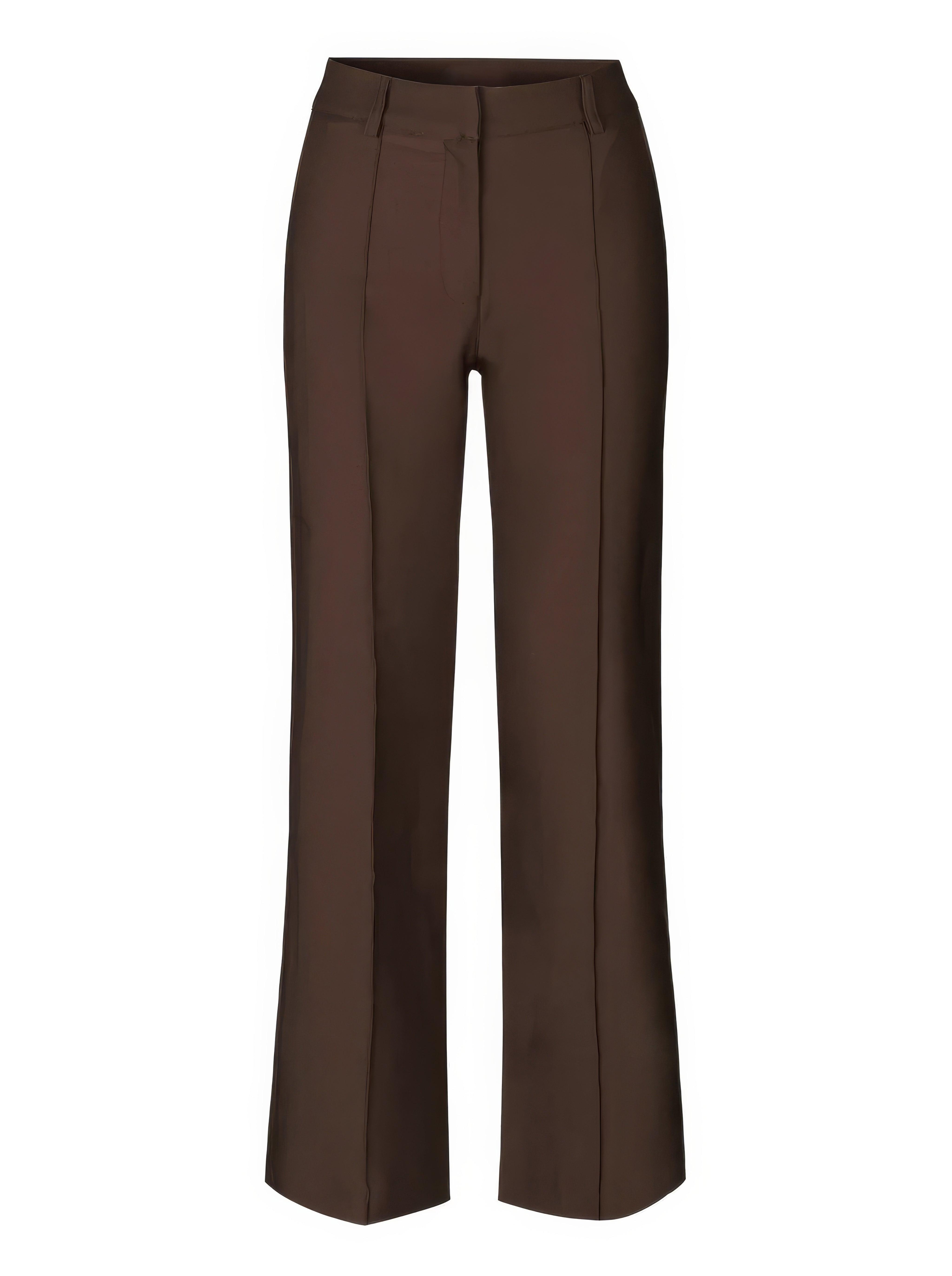 Brielle | Elegant High-Waisted Wide-Leg Trousers