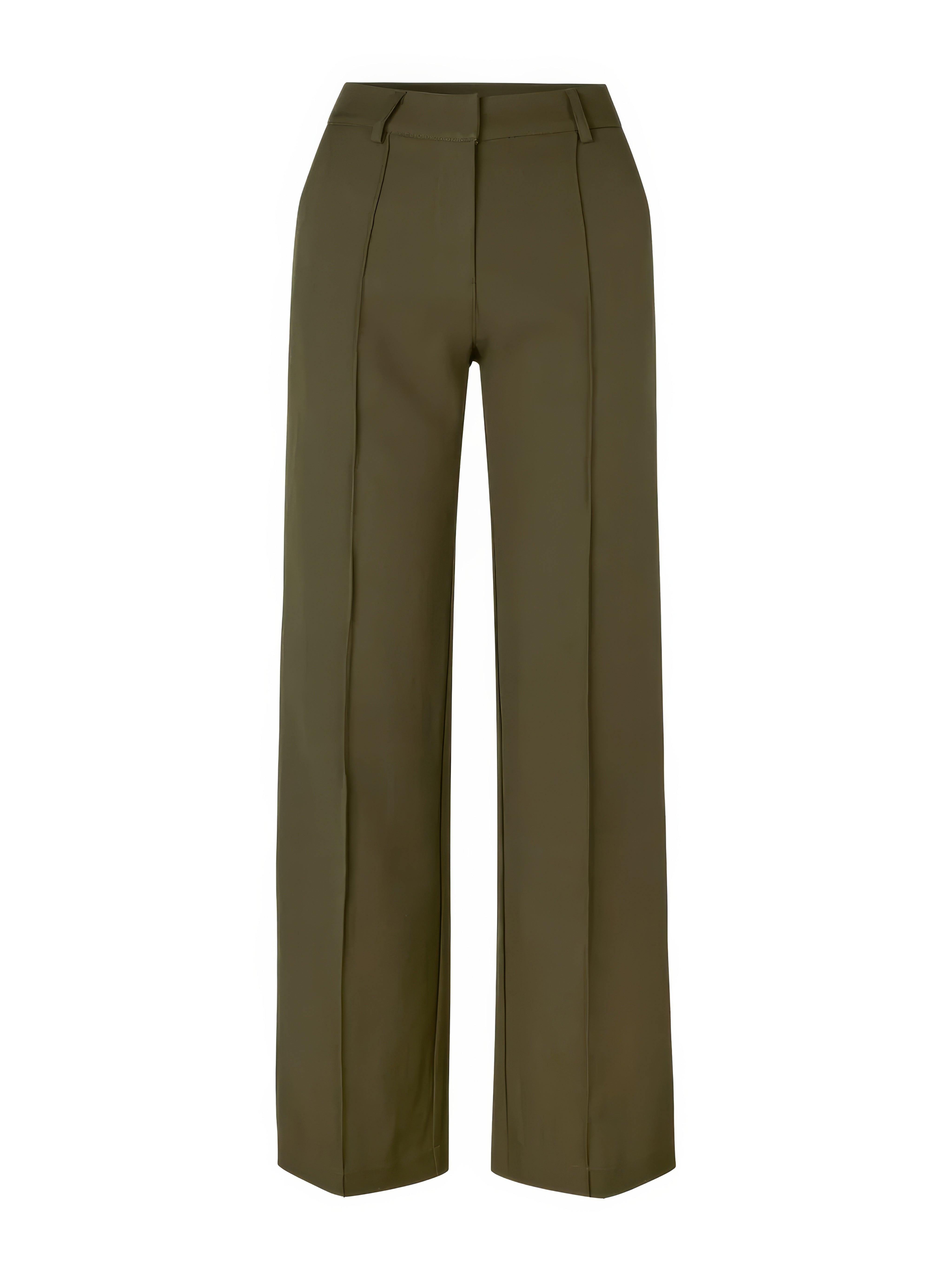 Brielle | Elegant High-Waisted Wide-Leg Trousers