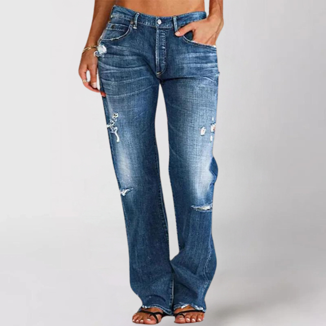 Brynn | Relaxed Wide-Leg Denim Jeans