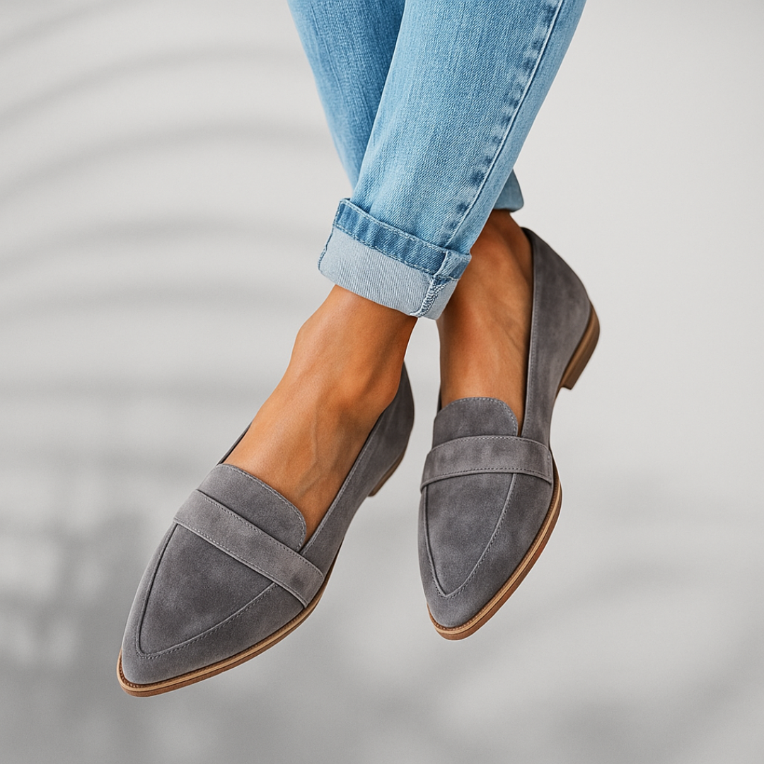Mireille | Chic Sleek Toe Loafers for Any Occasion