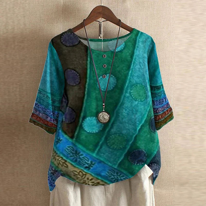 Carys | Women's Floral 3/4 Sleeve Blouse