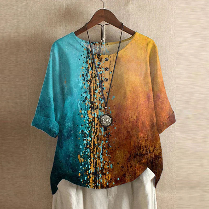 Carys | Women's Floral 3/4 Sleeve Blouse