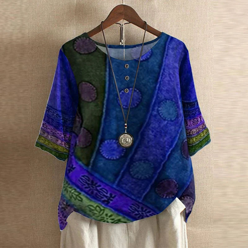 Carys | Women's Floral 3/4 Sleeve Blouse