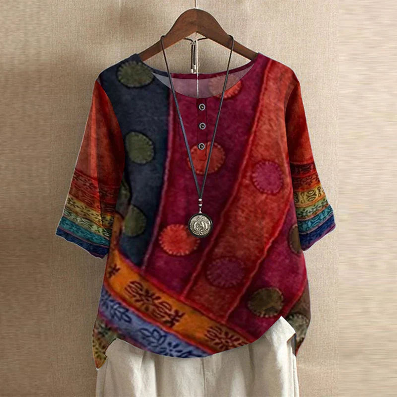 Carys | Women's Floral 3/4 Sleeve Blouse