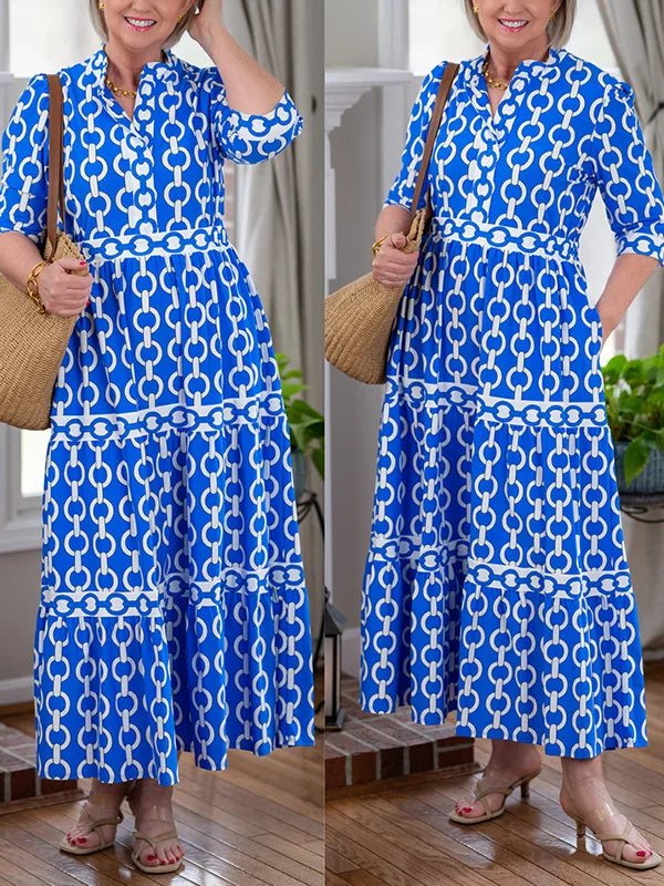 Judith | Stylish Maxi Dress for Sophisticated Daytime Elegance