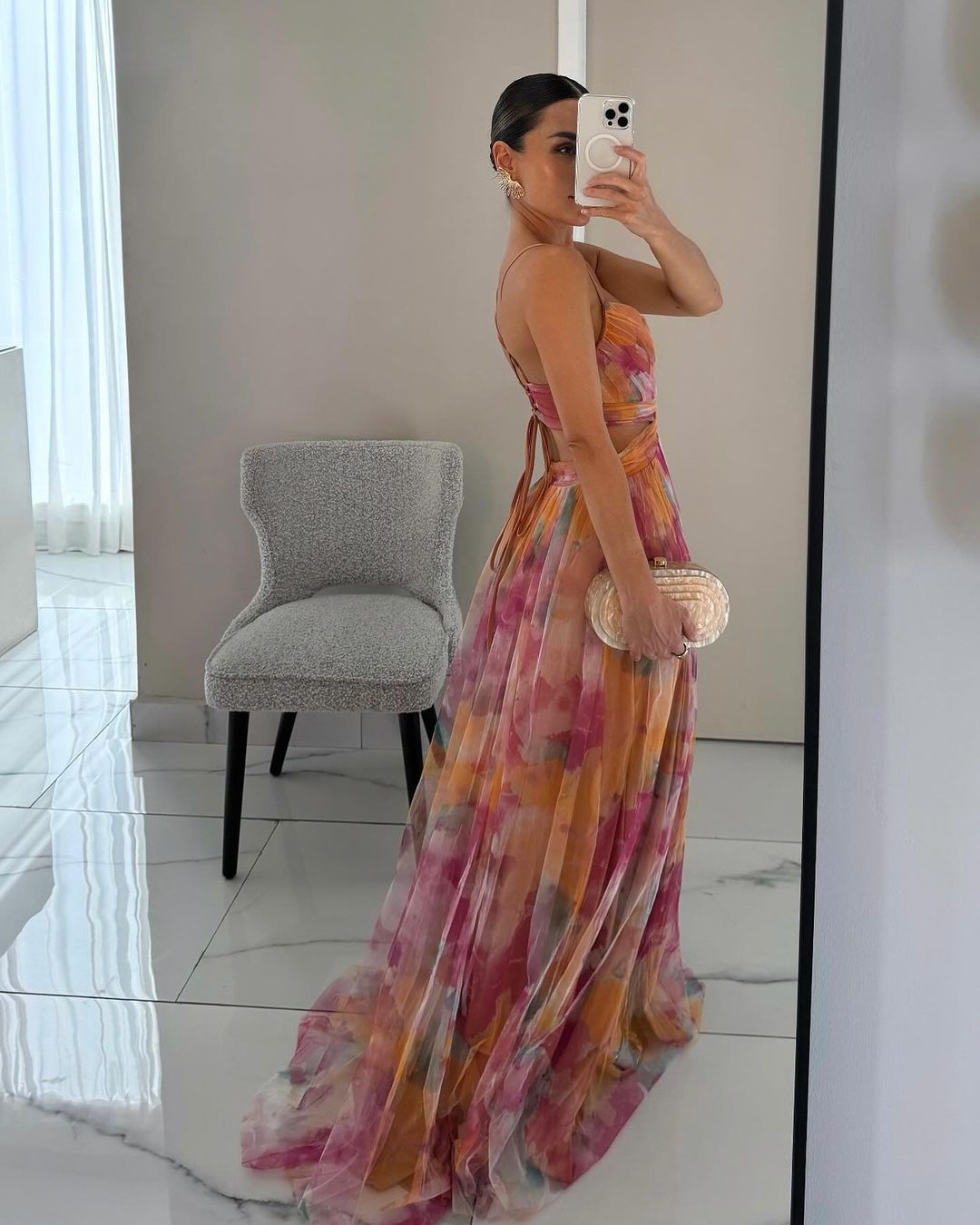 Poppy | Floral Maxi Dress for Effortless Elegance