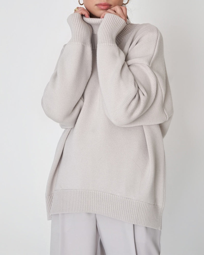 Alyxandria | Women's Oversized Roll Neck Jumper