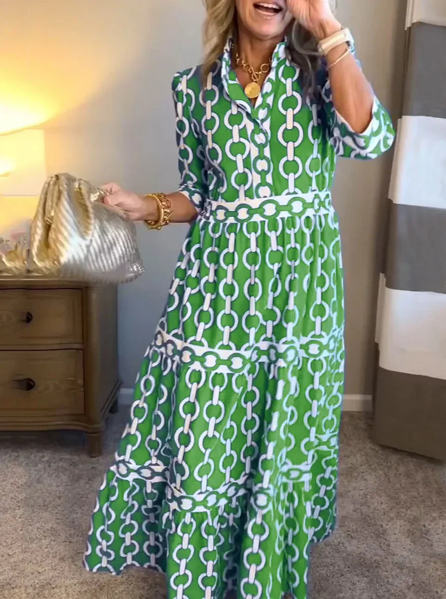 Judith | Stylish Maxi Dress for Sophisticated Daytime Elegance
