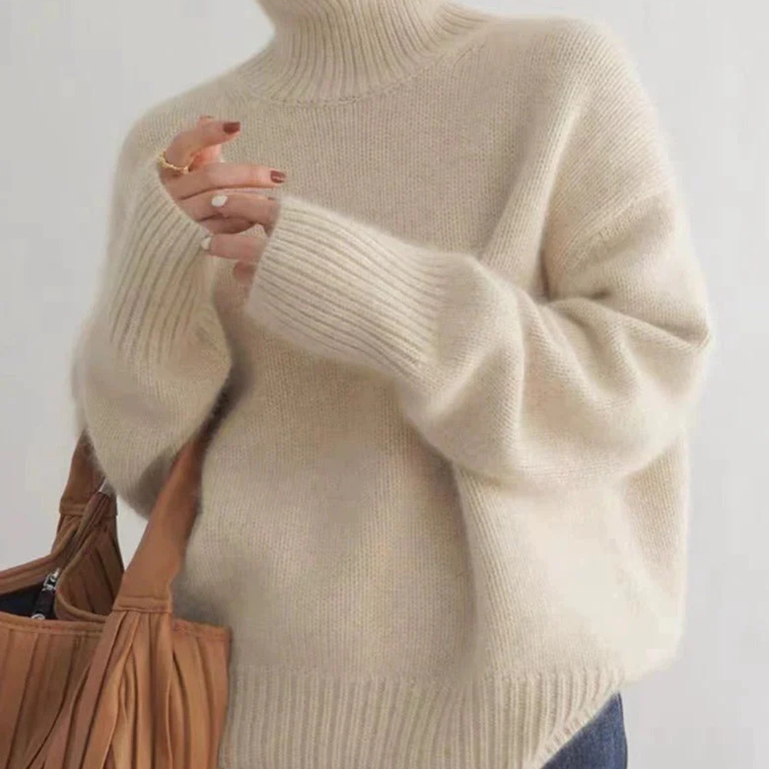 Alwina | Women's Oversized Turtleneck Sweater