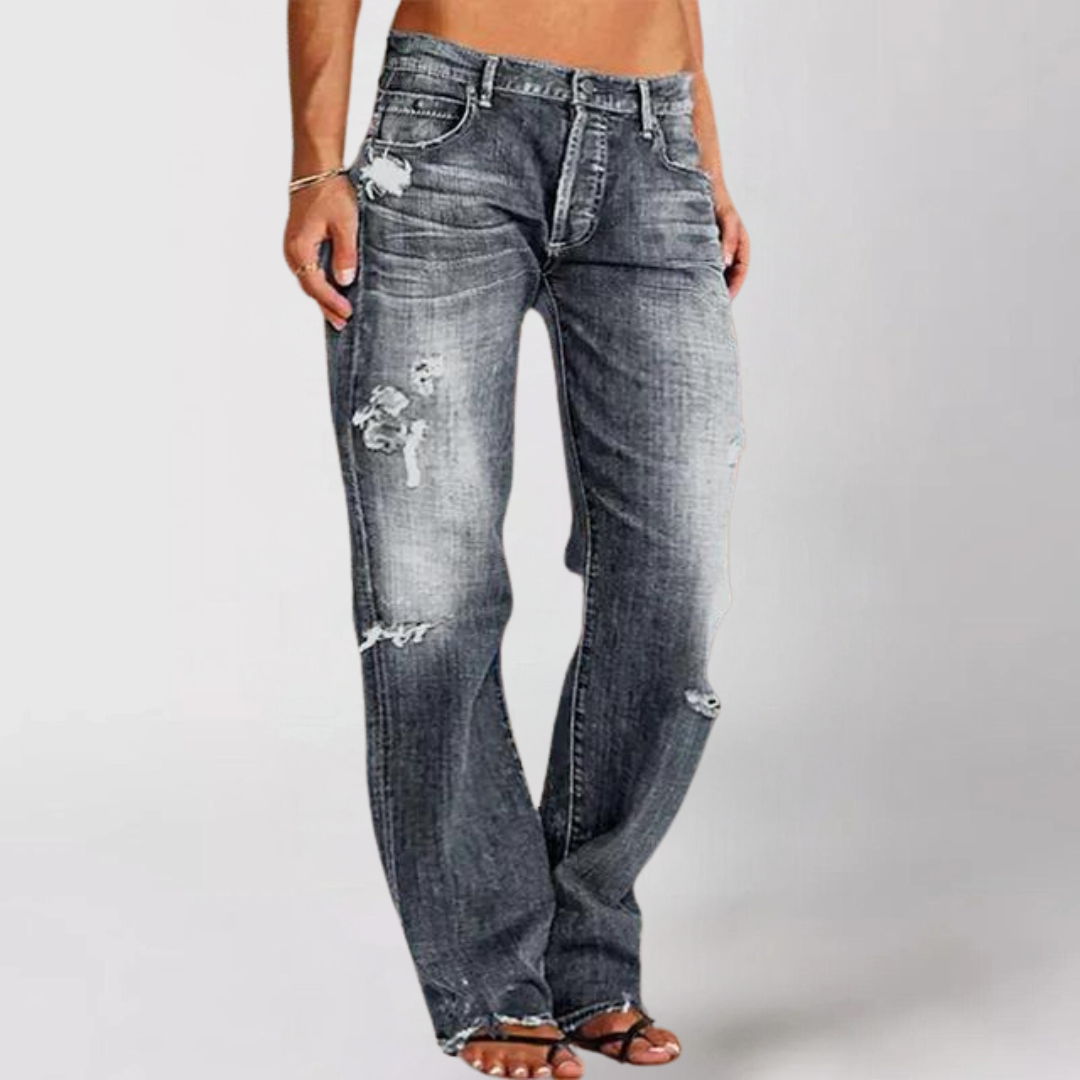 Brynn | Relaxed Wide-Leg Denim Jeans