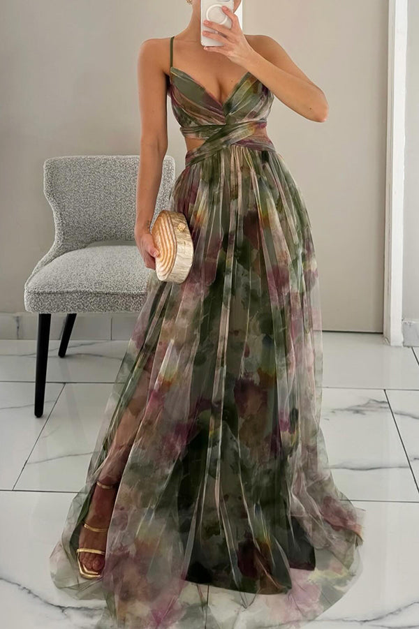 Poppy | Floral Maxi Dress for Effortless Elegance