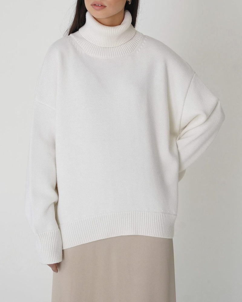 Alyxandria | Women's Oversized Roll Neck Jumper