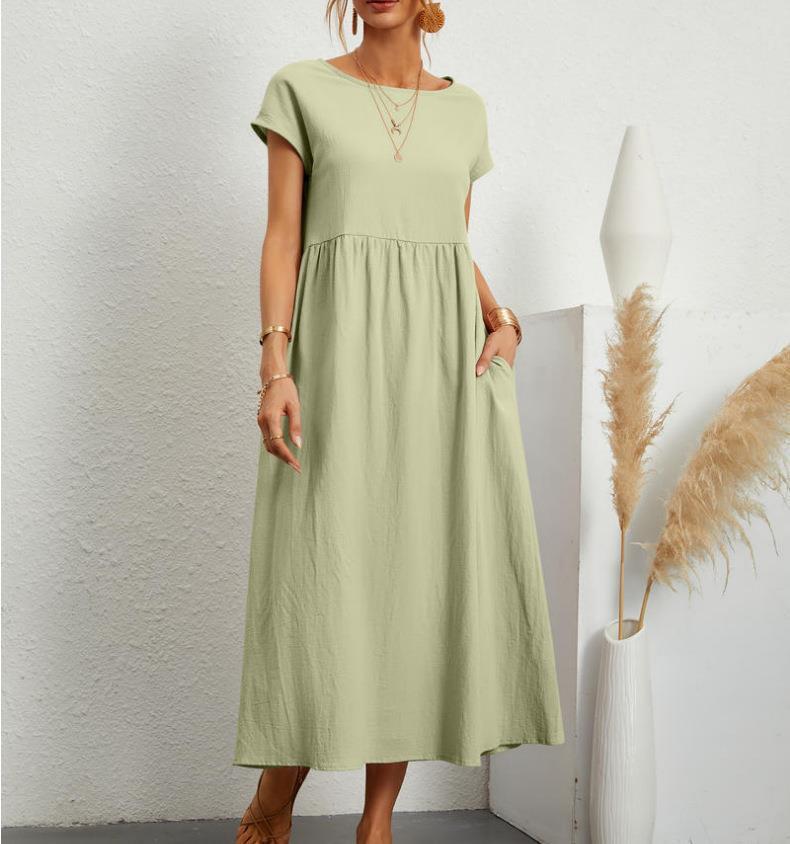 Iris | Elegant Relaxed Fit Midi Dress