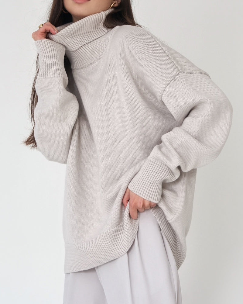 Alyxandria | Women's Oversized Roll Neck Jumper