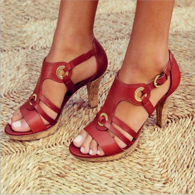 Lucianna | Chic Strap Heels