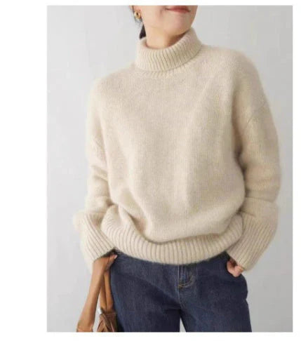 Alwina | Women's Oversized Turtleneck Sweater