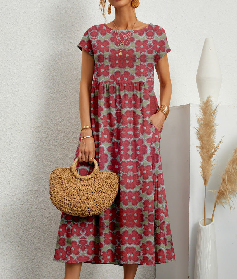 Joanne | Timeless Floral Dress for Any Occasion