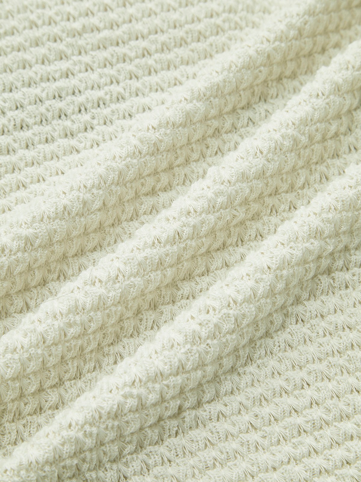 Ainsley | Women's Fitted Waffle Knit Long Sleeve Top