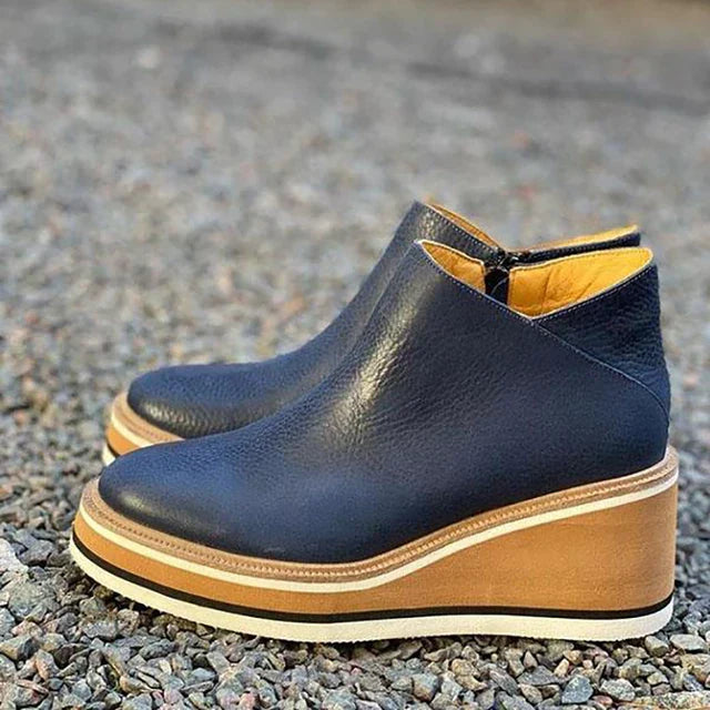 Aleena | Women's Elegant Wedge Boots