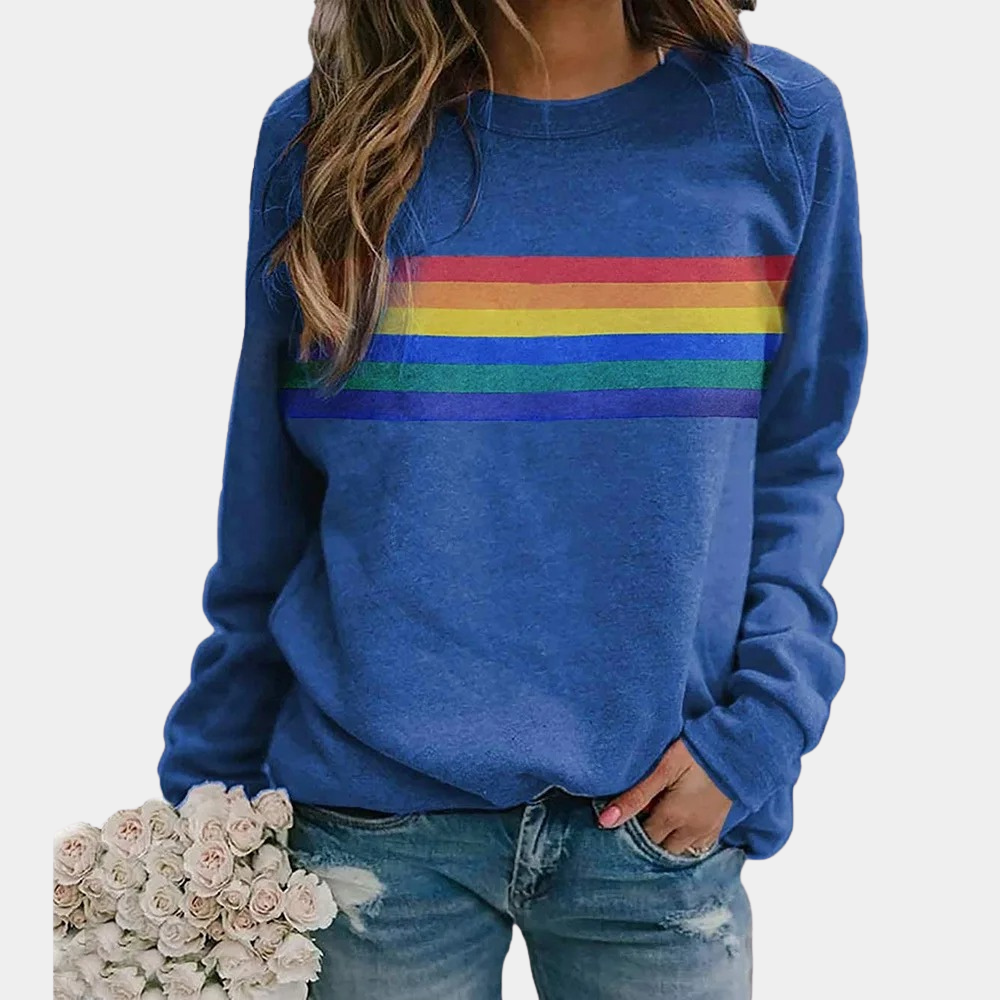 Allison | Women's Long Sleeve Crewneck Sweatshirt