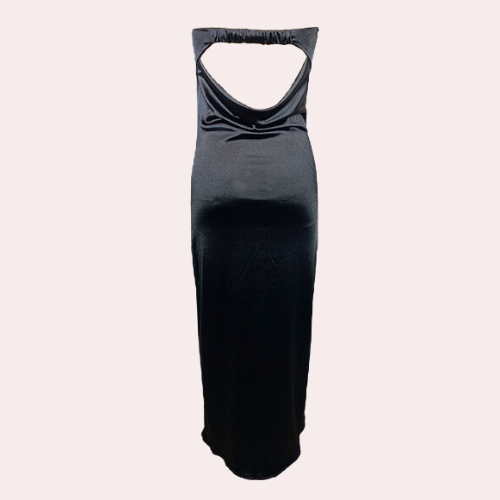 Lauren | Elegant Strapless Long Dress