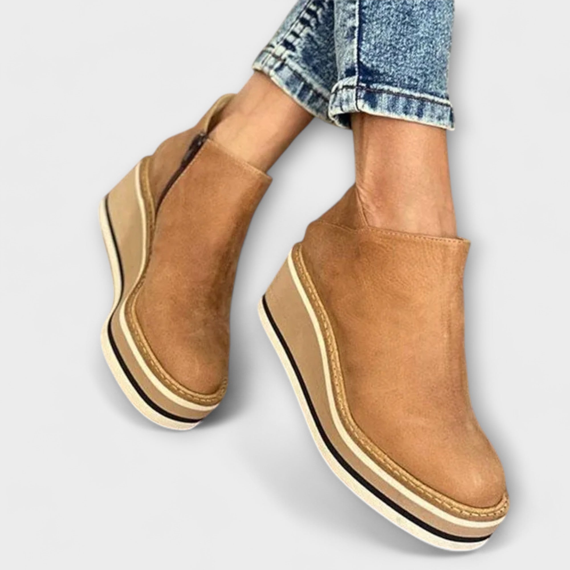 Aleena | Women's Elegant Wedge Boots