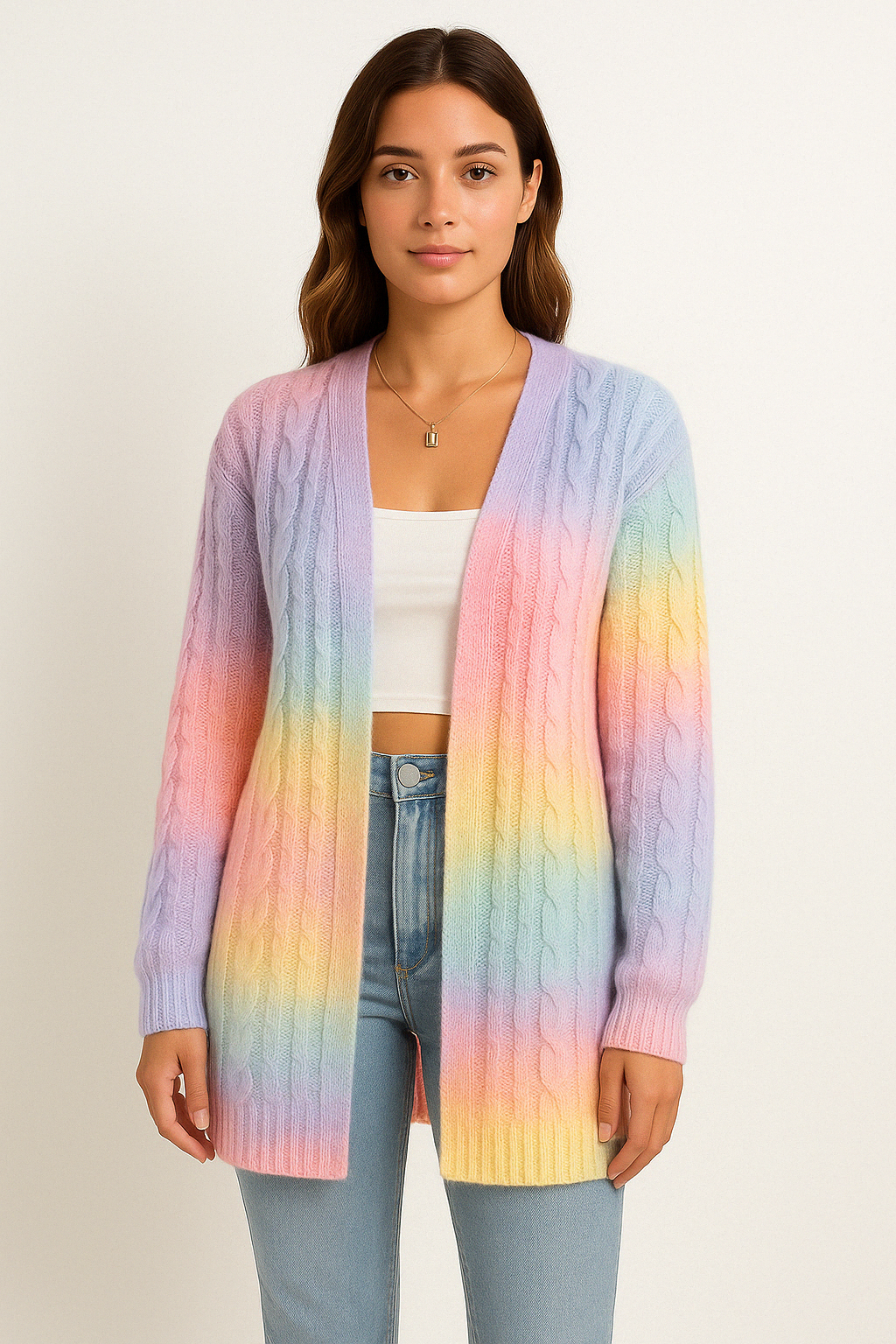 Alevtina | Women's Long Cardigan Sweater