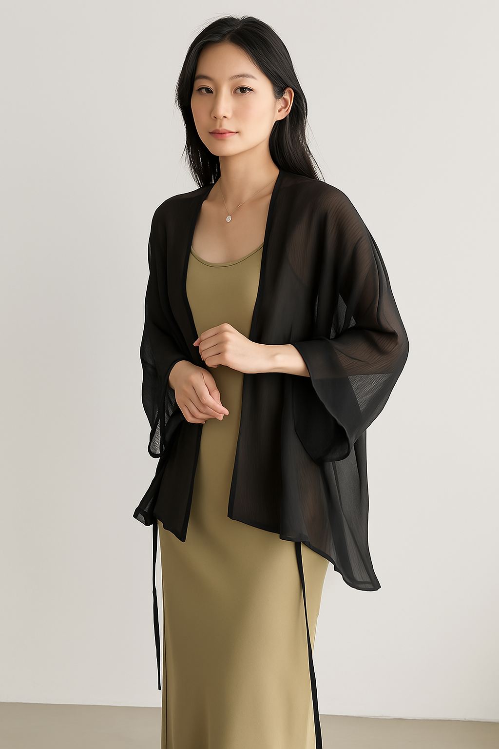 Alfrida | Women's Open Front Lightweight Cardigan