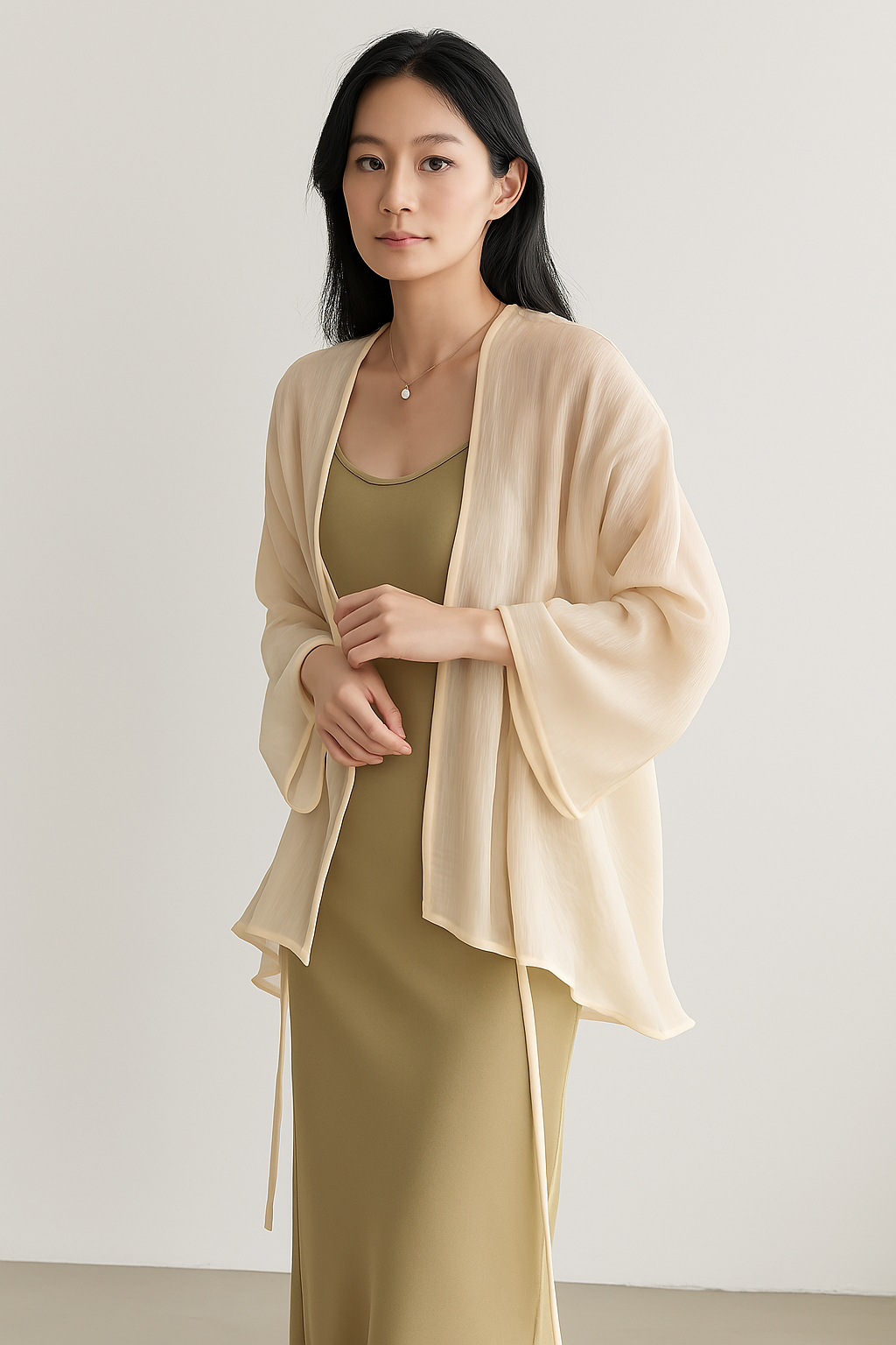 Alfrida | Women's Open Front Lightweight Cardigan