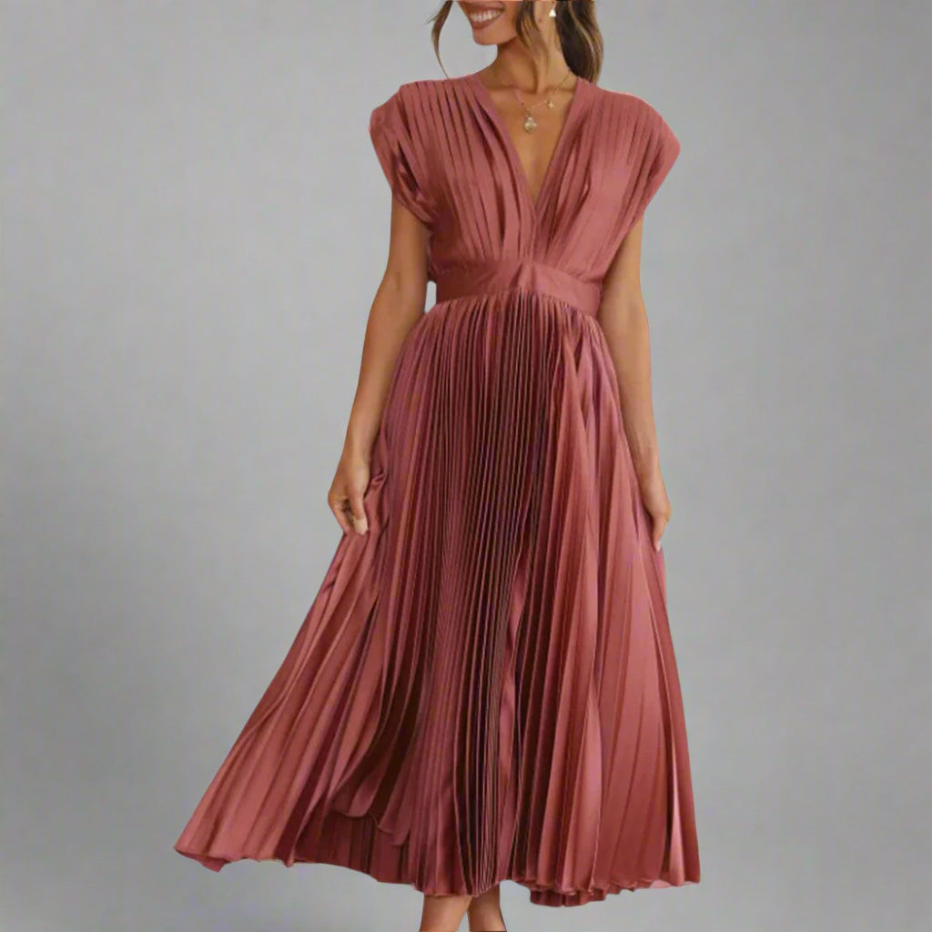 Maureen | Timeless Midi Dress for Any Occasion