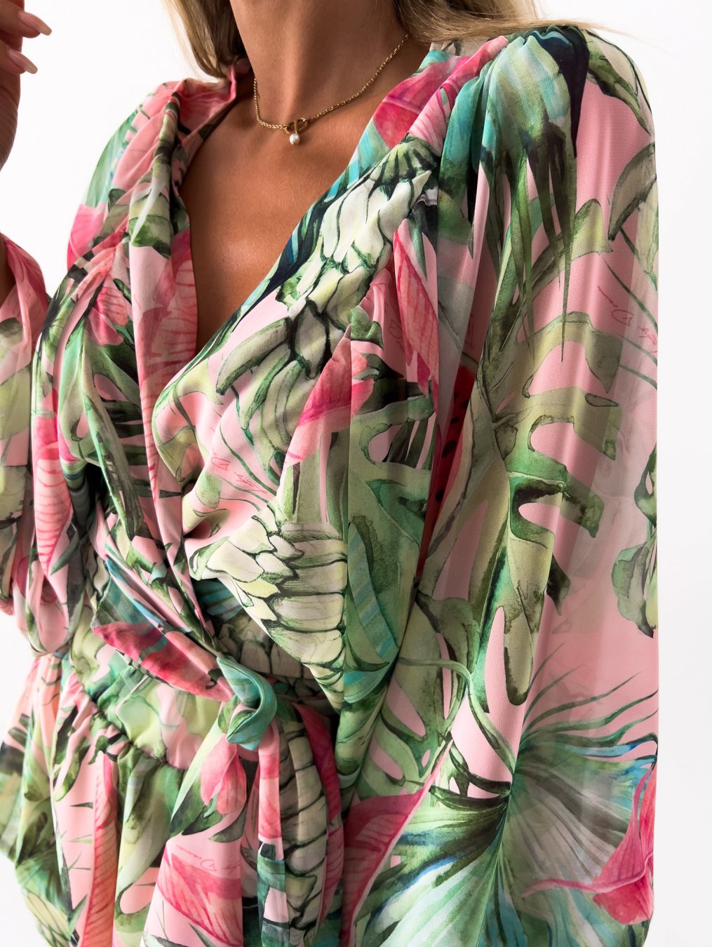 Aurora | Women's Chic Flowy Two-Piece Shorts and Blouse Summer Set