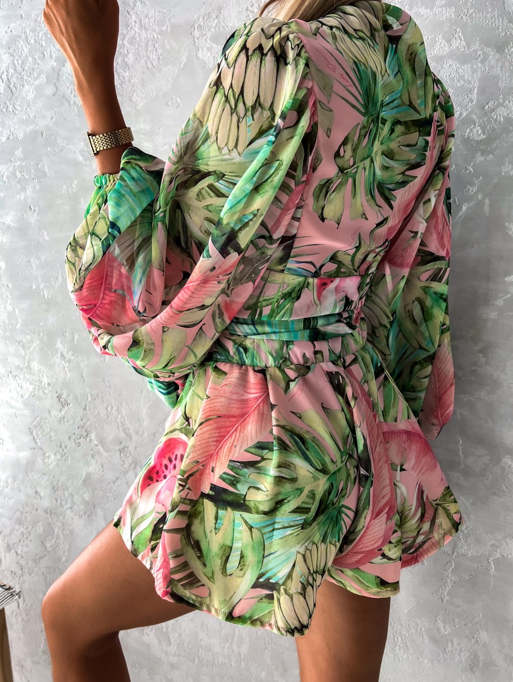 Aurora | Women's Chic Flowy Two-Piece Shorts and Blouse Summer Set