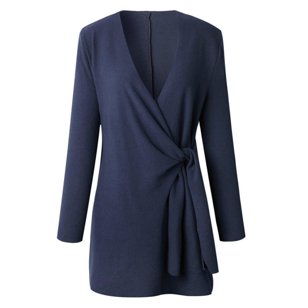 Almira | Women's Wrap Tie Waist Sweater