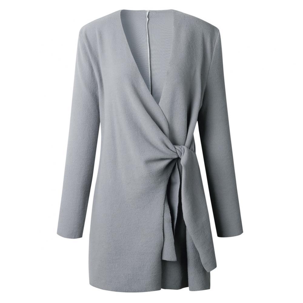 Almira | Women's Wrap Tie Waist Sweater