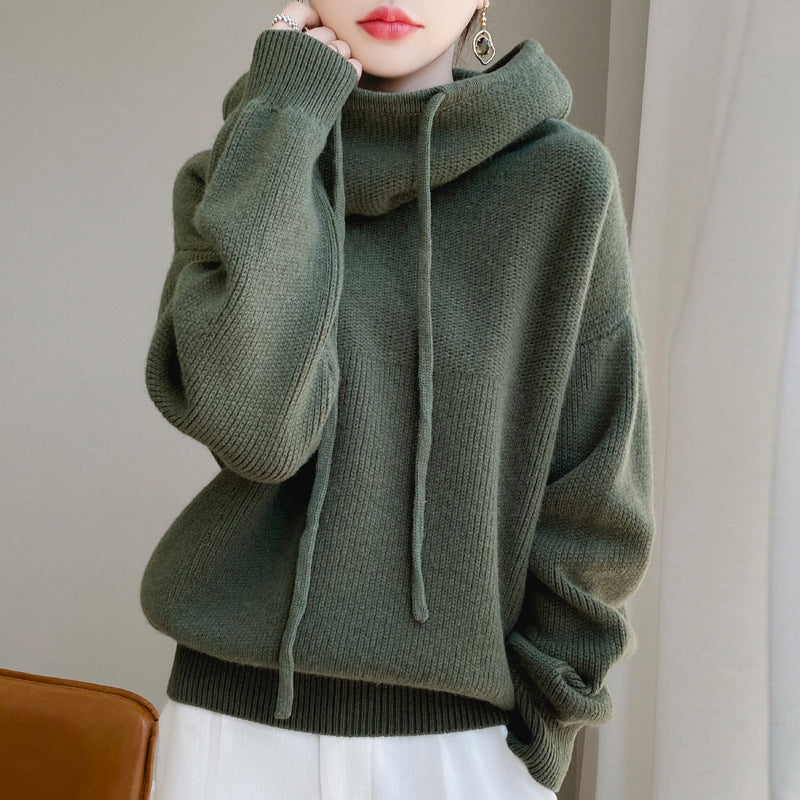 Alvina | Women's Oversized Hooded Jumper