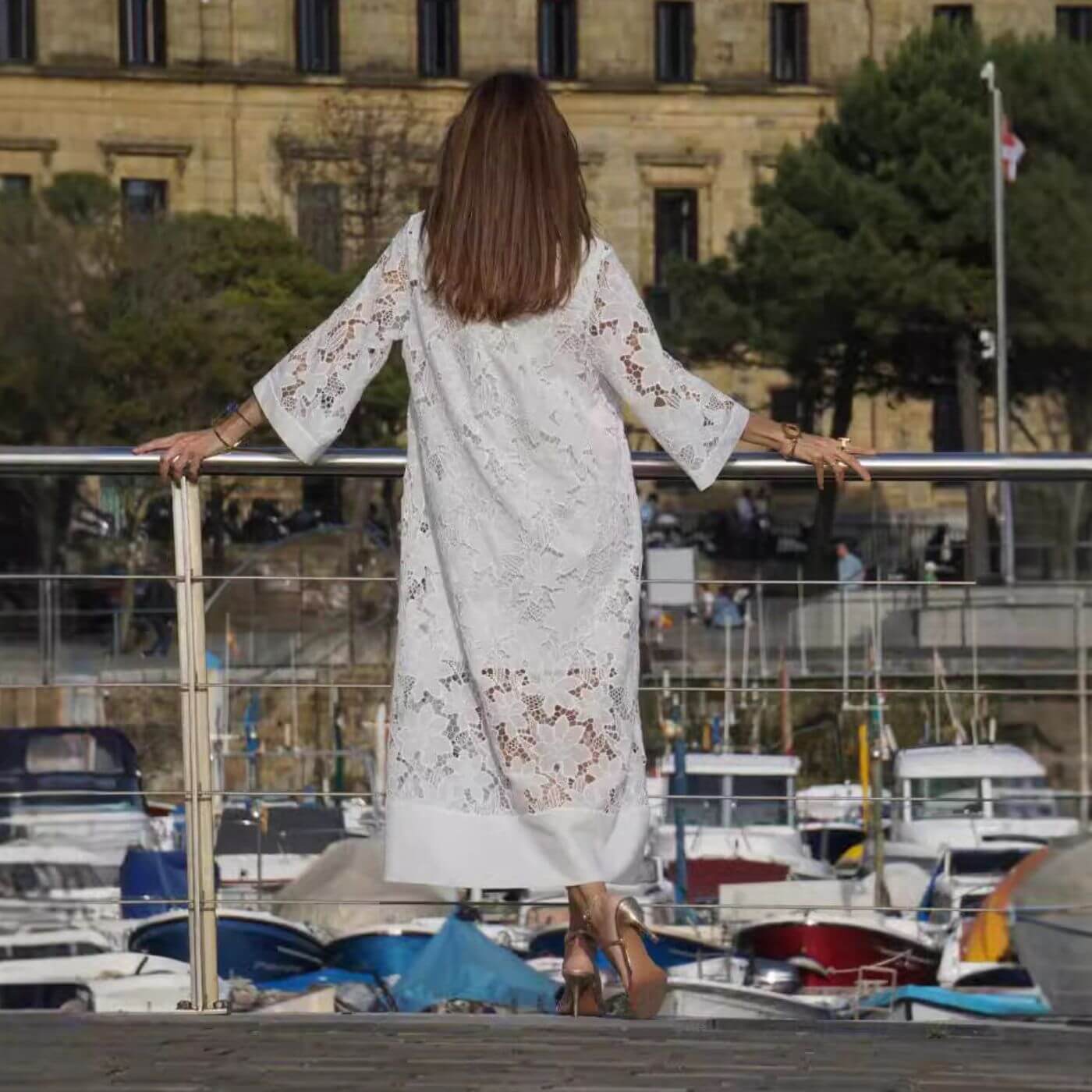 Kristina | Chic and Airy Dress with Flowing Sleeves
